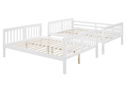 Bunk Bed With Ladder For Bedroom