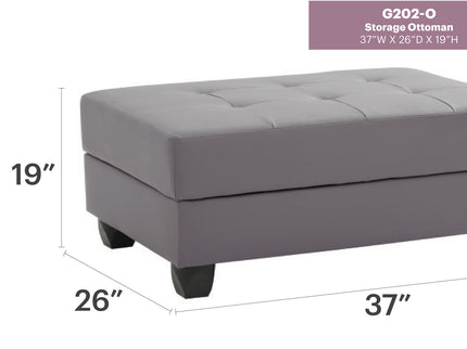 Stylish Storage Contemporary Ottoman
