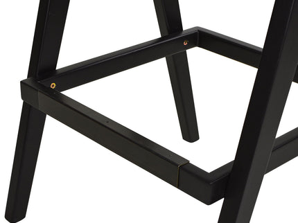 Milan - Modern Webbing Back Stool With Arms (Set of 3)