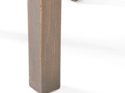 Halcyon - Outdoor Side Table With Slat Design