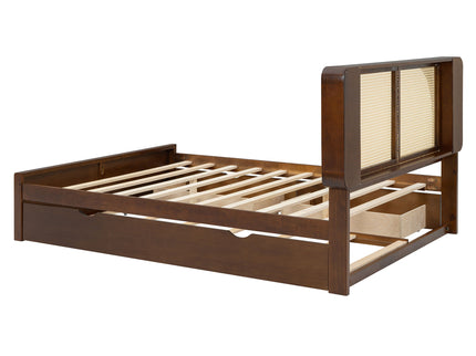 Headboard Bed With 2 Drawers And Trundle