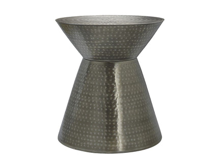 Drum Accent Side Table, Contemporary & Modern Elegant Design