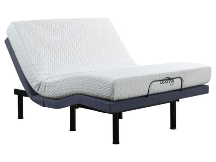 Kelven - Adjustable Bed Base With Wireless Remote And Dual Massage Motors