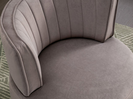 360 Degree Swivel Cuddle Barrel Accent Sofa Chair