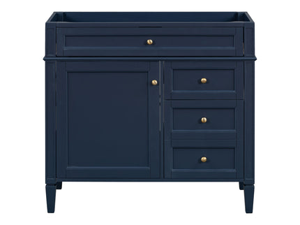 Bathroom Vanity With 2 Drawers And Tip-Out Drawer, Storage Cabinet