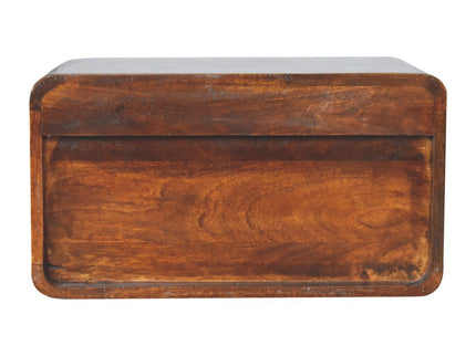 Curve Upper Slot Floating Nightstand