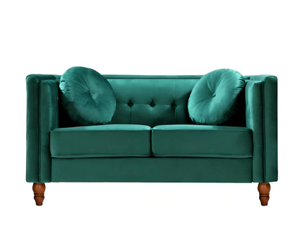Chesterfield Loveseat 2 Seater Couch For Living Room