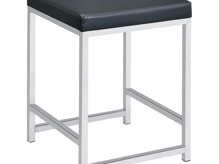 Upholstered Square Vanity Stool