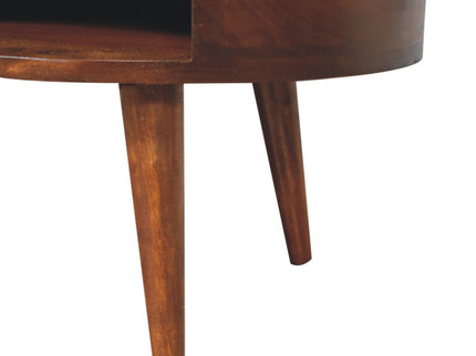 Wave Coffee Table With 1 Drawer