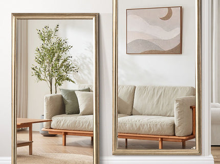 Full-Body Floor Mirror With Frame