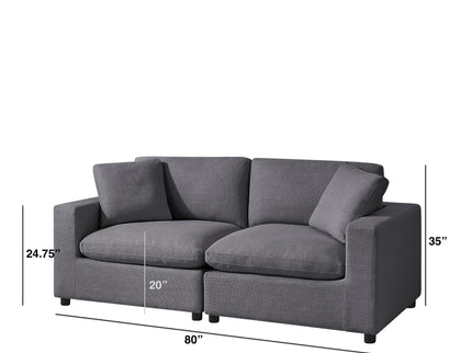 Cassandra - Modular 2 Piece Sofa