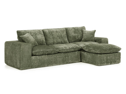 Sectional Sofa With Moveable Ottoman