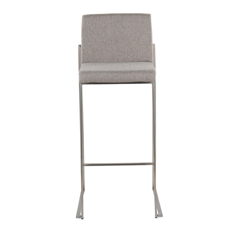 Fuji - Contemporary And Modern Elegance High Back Barstool