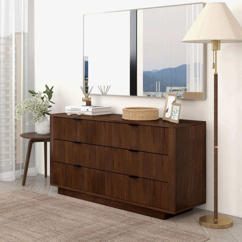 Lola - Dresser With 6 Drawers - Dark Brown