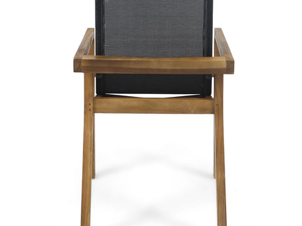 Belfast - Dining Chair With Acacia Wood Frame And Seating (Set of 2)