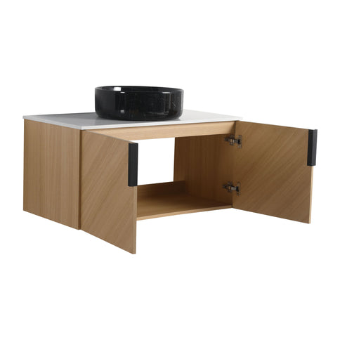 Wall Mounted Bathroom Vanity & Art Sink