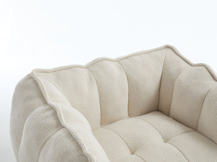 Soft Bean Bag Chair With High Resilient Foam