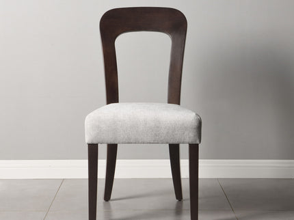 Upholstered Dining Chairs (Set of 2) - Gray