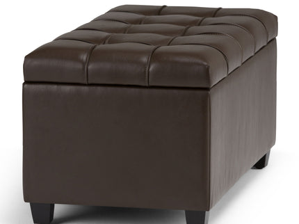 Sienna - Transitional Storage Ottoman Bench