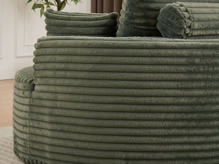 Modern Single Sofa With Backrest Pillow For Living Room