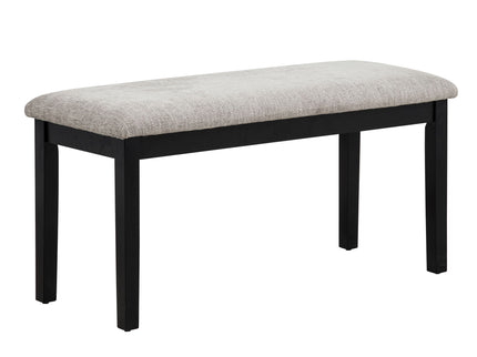 6 Piece Dining Table Set With Bench And Chairs