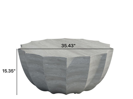 Modern Round Coffee Table For Indoor / Outdoor