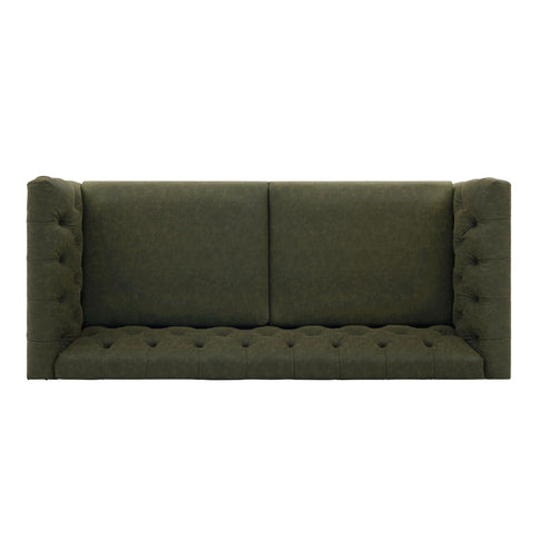 Chesterfield Sofa With Flared Arms For Living Room