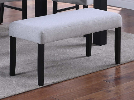 Contemporary Dining Bench Soft Upholstered