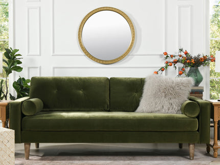 Nicholas - Mid-Century Modern Sofa - Olive Green