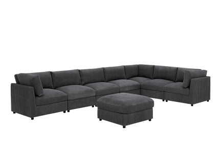Modern Reversible Modular Sectional