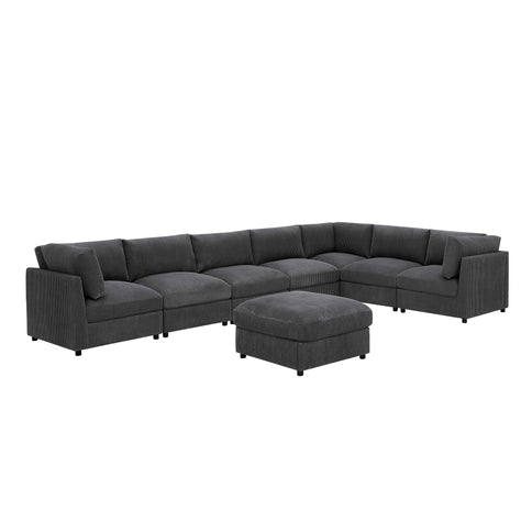Modern Reversible Modular Sectional