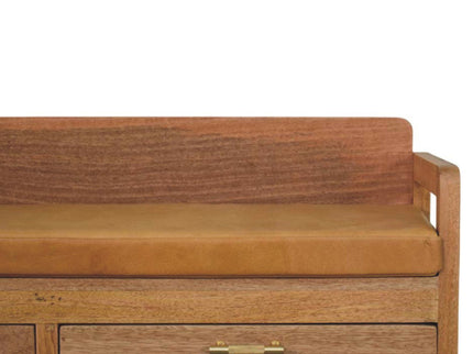 Oxford - 2 Drawer Storage Bench - Beige