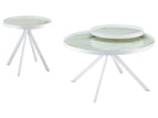White / 2 Pc. Coffee Table, End Table