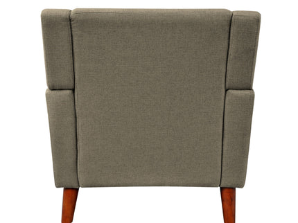 Luminaesque - Fabric Upholstered Armchair With Tufted Back
