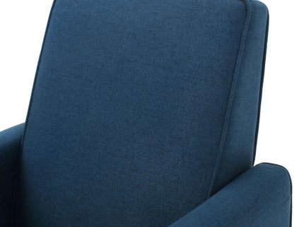 Upholstered Push Back Recliner Chair For Living Room