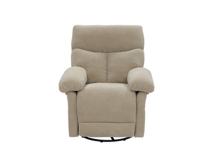 Swivel Rocker Recliner Chair With Manual Recline For Living Room