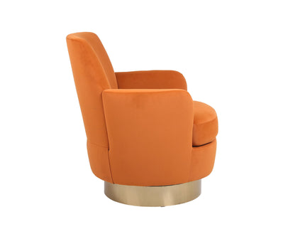 Teddy Swivel Barrel Chair, Swivel Accent Chairs Armchair For Living Room