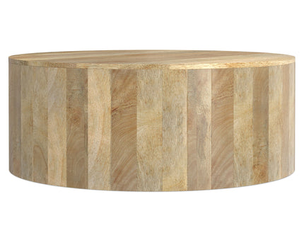 Millbury - Drum Coffee Table - Natural