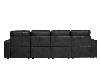 Sectional With 2 Ottomans