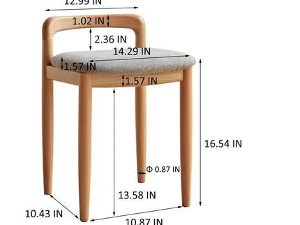 Stool Bed For Dining Room - Natural