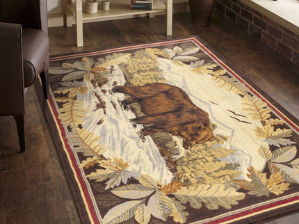Nature's Nest - GC_CBL3008 Lodge Area Rug