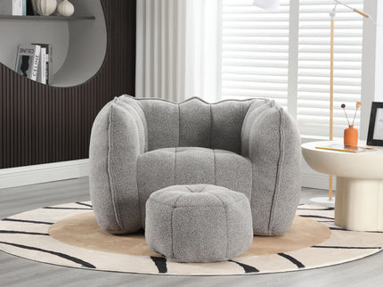 Soft Bean Bag Chair With High Resilient Foam