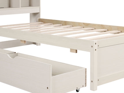 Bed Frame With Built In USB Port And 2 Drawers