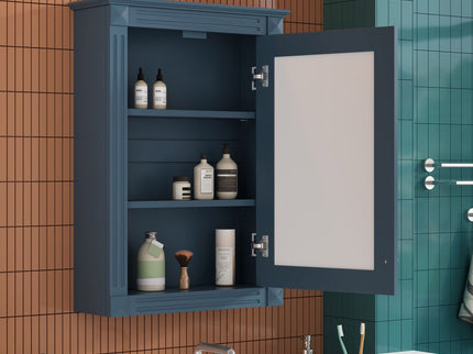Wall Mounted Bathroom Storage Medicine Cabinet For Over Toilet With Mirror