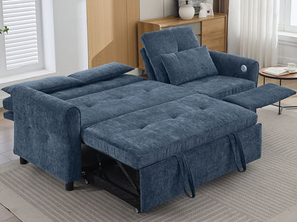 3 Seater Sofa Bed And Reversible Recliner