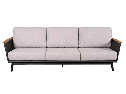 Sofa Set With Armrests - Black / Black Multi