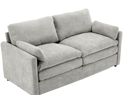 Cozy Upholstered Cushion Loveseat Sofa For Living Room