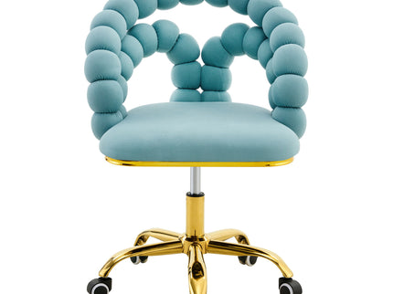 Puffy Bubble, Ball Chain Accent Chair With 5 Claw Casters