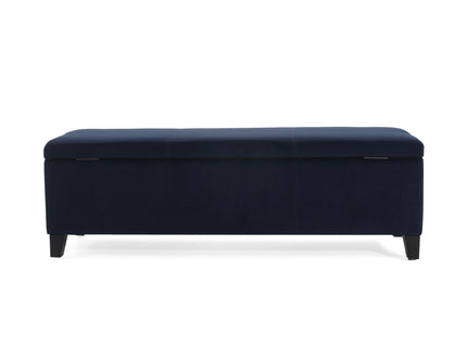 Upholstered Storage Ottoman Bench