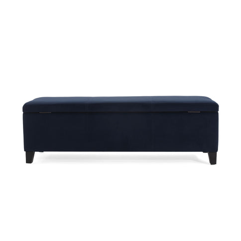 Upholstered Storage Ottoman Bench